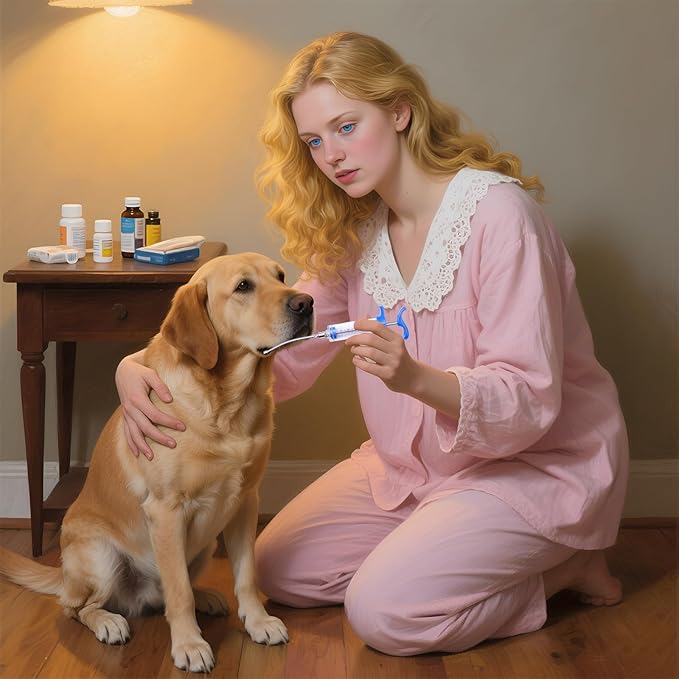 2Pcs 50ML Drencher Medicine, Reusable Adjustable Drench Gun Goat Syringe with Drench Gun Nozzle 10 Needles, for, Cattle, Sheep, Horse, Pig, Large Animal Feeding Syringe