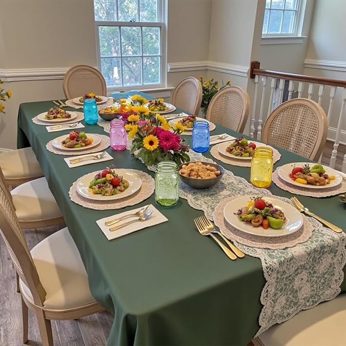 WELLIFE 32 Oz Mason Jars-6PCS Colored Mason Jars with Lids.Safe for Storage,Quart Mason Jars Wide Mouth.Pickling, Preserving, Fermenting, DIY Crafts & Decor