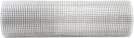 Hardware Cloth for Chicken Wire Fencing of Chicken Coop-1/4in Mesh AWG 23 Gauge 48in x 100ft Hot-Dip Galvanized Wire Mesh Roll-Snake Proofing, Beehive Guards, Underground Gopher Barrier