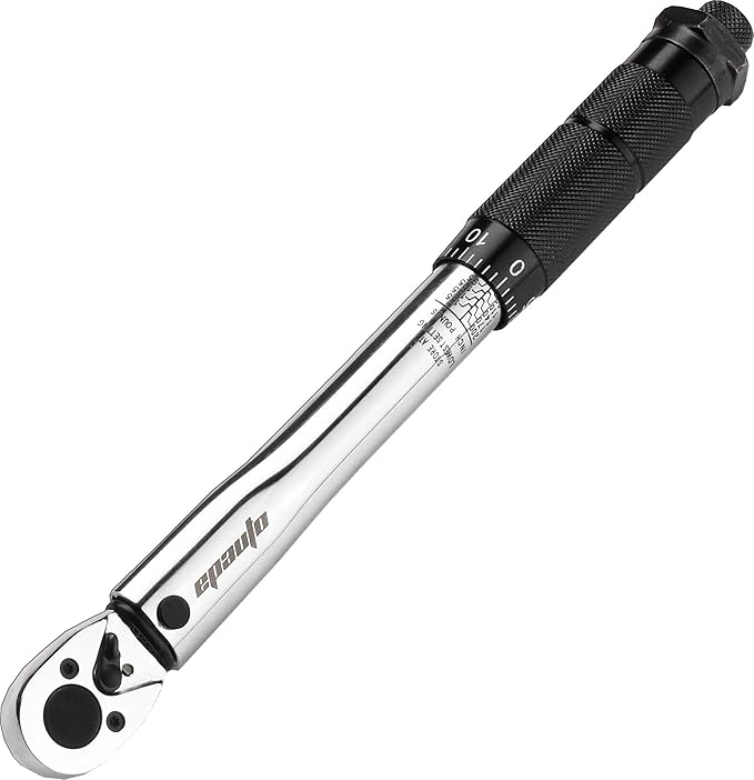 EPAuto 1/4-Inch Drive Click Torque Wrench (20-200 in.-lb. / 2.26 ~ 22.6 Nm)