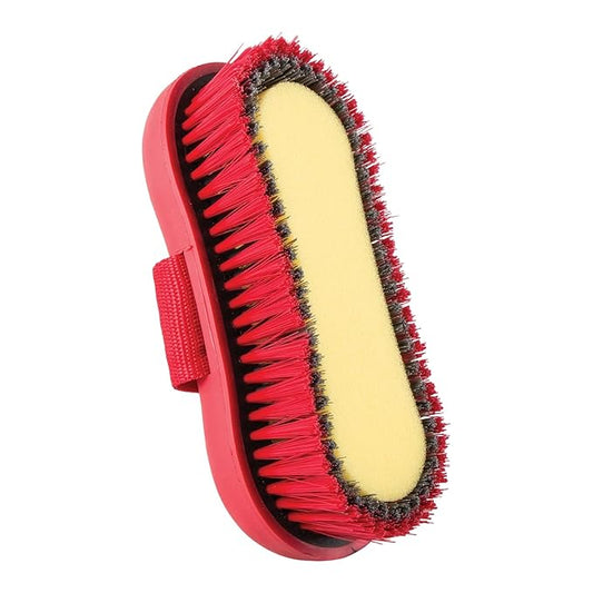Horse Brush | 2-in-1 Livestock Cleaning Tools - Horse Massage Tools Cleaning Brush,for Bathing Shedding Dematting Washing Goat Cow Cattle Stable Farm Pasture