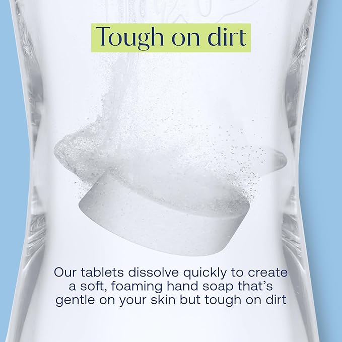 Fab Tab Guilt-free Cleaning - Hand Soap Refill Tablets - 12 Tablets Makes 12 x11.9 fl oz Bottles - Plant-based - Variety Scents- FabTab Hand Soap (Bottles Not Included)