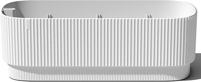 Veradek Demi Series Raised Garden Bed - Self-Watering Planter for Backyard & Garden | All-Weather Use