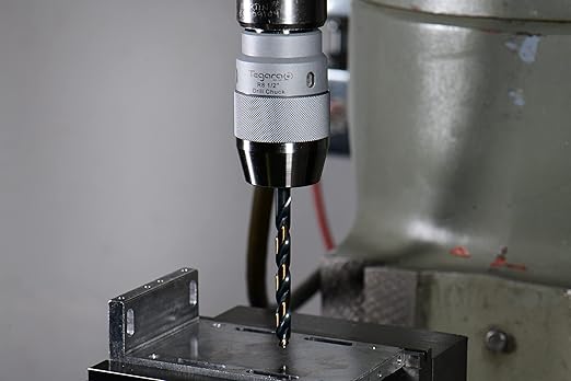 Shars 1mm to 13mm by 0.5mm 135° 25 Pcs HSS Heavy Duty Black & Gold Finish Jobber Drill Set 404-2936 P