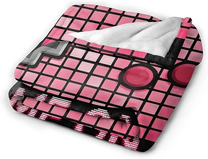 Gaming Blanket Gifts for Girls Boys Gamer Throw Blankets Cozy Plush Fleece Video Game Decor Flannel Fuzzy for Kids 60"X50"