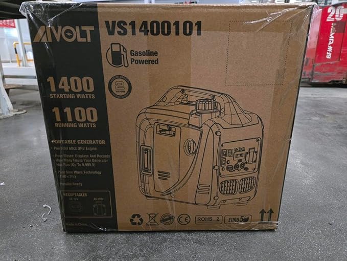 AIVOLT Inverter Generator 1600W Gas Powered Portable Generator