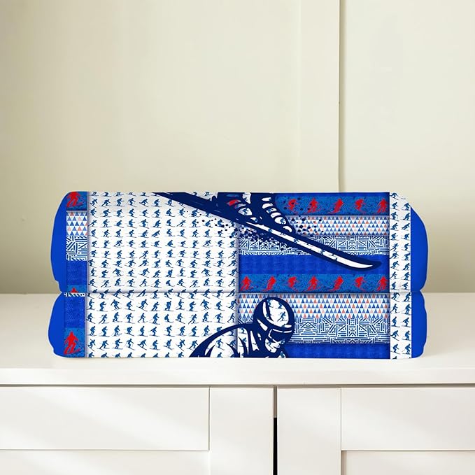 Skiing Blanket, Skiing Throw Blanket, Ski Sports Gifts Blankets Stuff Fleece Flannel Plush for Men Boys Women Girls Lovers Adults Soft Bedding Gift for Sofa Bed Office Home Decor 80"x60"