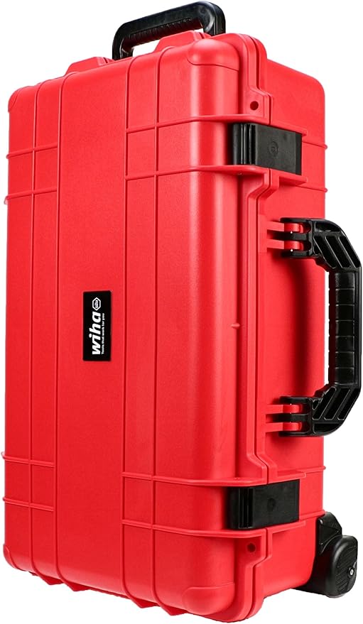 Wiha 32800 Insulated Tool Set with Screwdrivers, Nut Drivers, Pliers, Cutters, Ruler, Knife and Sockets in Rolling Tool Case, 10,000 Volt Tested and 1000 Volt Rated, 80-Piece Set
