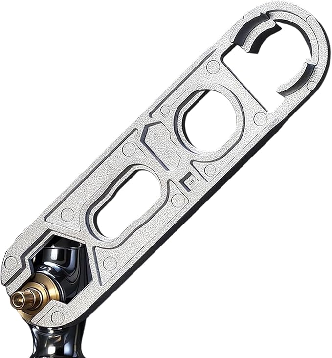 16 In 1 Multi Function Faucet Wrench, Professional Adjustable Sink Tool, 18.0x4.6cm, Kitchen Faucet Aerator Removal, Bathroom Drain Wrench, Heavy Duty Plumbing Spanner, For Toilet Shower Bathtub Insta