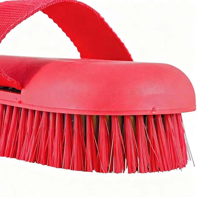 Horse Brush | 2-in-1 Livestock Cleaning Tools - Horse Massage Tools Cleaning Brush,for Bathing Shedding Dematting Washing Goat Cow Cattle Stable Farm Pasture