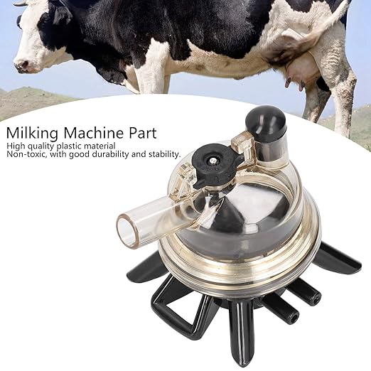 Milking Claw, 150ml Milking Collector Collection Plastic Farm Milk Tool Pre Assembled Accessory for Cow Sheep Milker Machine
