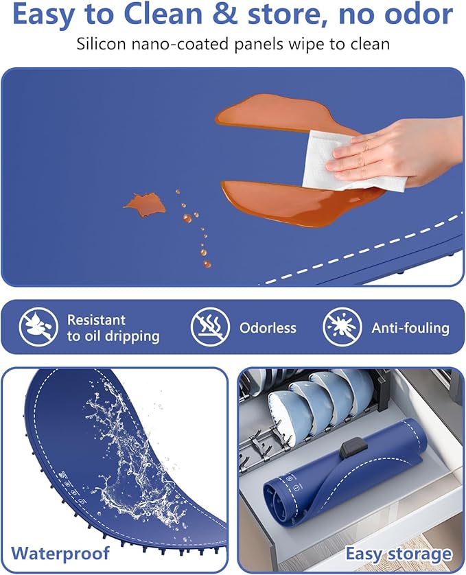 Warming Mat for Food Extra Large,36"x15" Food Warming Mats for Countertops, Parties, and Daily Use with Timer and 3 Temperature Levels
