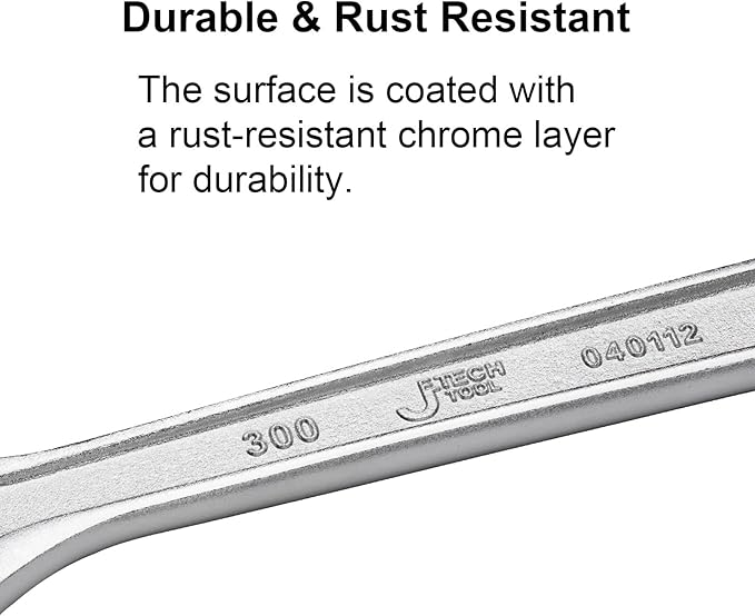 Jetech 24-Inch Adjustable Wrench - Professional Heavy Duty Chrome Vanadium Steel Shifter Spanner with Inch/Metric Scale Wide Caliber Opening