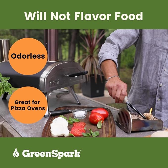 Natural Fire Starters for Grill, Smoker, Pizza Oven,BBQ,Fireplace, Wooden & Pellet Stove, Fire Pit, Long Burn, Waterproof,All Weather, Safe for Indoor/Outdoor Use (10 Lb)