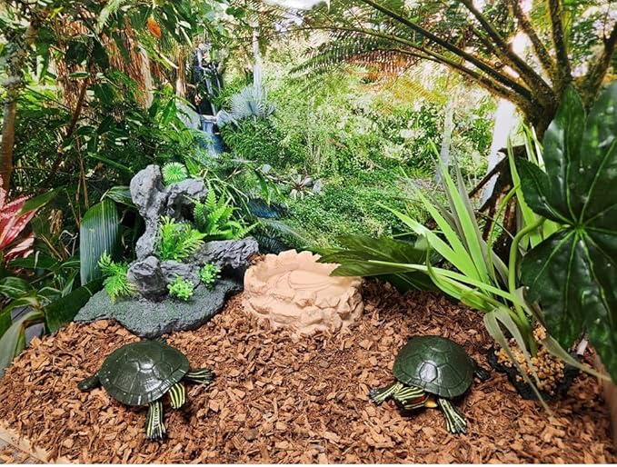 Small Animal Bedding – 20 L –– Coco Chip Fiber Bedding Substrate for Guinea Pig, Hamster, Rabbit, Bunny Litter, Tortoise, Turtle, Reptile, Snake Habitat - Activated Charcoal Odor Control