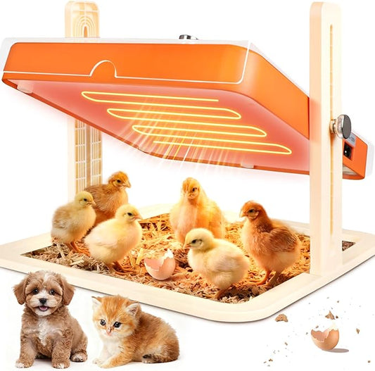 Chicken Coop Heater, Chicken Heater for Chicken Coop Accessories, Brooder Plate for Chicks, Chick Brooder Heating Plate UL-Compliant