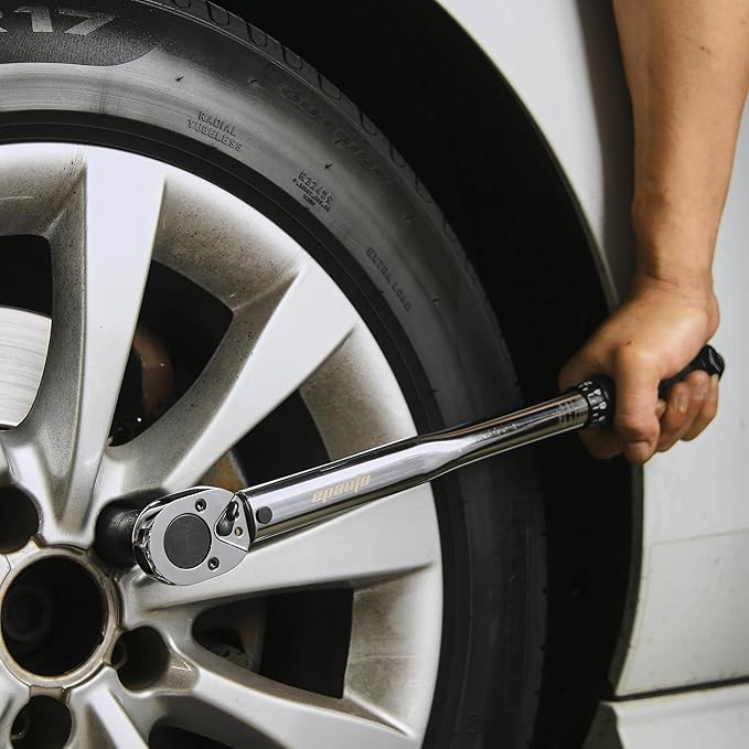 EPAuto 1/2-inch Drive Click Torque Wrench, 10-150 ft/lb, 13.6-203.5 N/m