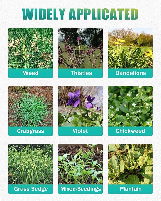 Breeze Touch 39" Weed Pulling Tool, 3-Claw Detachable Weed Puller Tool with Long Handle, Heavy Duty Stand Up Weeder Weeding Tool for Lawn, Yard, Garden, Crabgrass, Dandelion Picker, Weed Remover