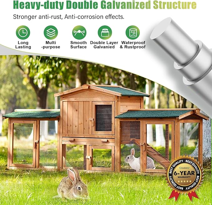 Hardware Cloth 1/4 inch 48in x 100ft 23 Gauge, Chicken Wire Hot-dip Galvanized After Welding Fence Roll Garden Plant Welded Metal Wire Fencing Roll, Rabbit Cages Snake Fence