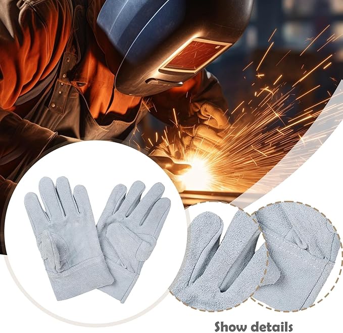 Garden Gloves,Durian Picking Work Gloves Punctureproof Hand Protection for BBQ Women Men Welding Handling Chestnut