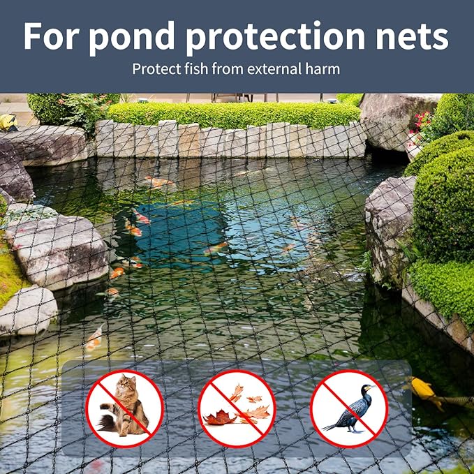 Garden Netting, 7.5ft x 100ft Black Bird Netting Heavy Duty,Rabbit,Squirrels,Anti Birds,Larger Bees,Deer,Chicken,Cardinals，Animal Fencing for Fruit Tree & Vegetable Garden