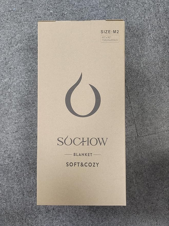 SOCHOW Sherpa Fleece Throw Blanket, Double-Sided Super Soft Luxurious Plush Blanket Twin Size, Classic Red, 60x80 inches