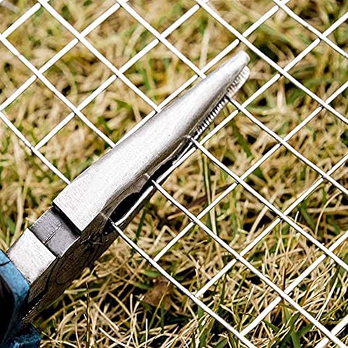Stainless Steel Welded Wire Mesh, Hardware Cloth Metal Chicken Wire Mesh, 1/2 Inch After Welding Square, for Chicken Coop Rabbit Garden Fruit Cage Animal, Easy To Cut ( Size : 1.2mX3m(47.2inX9.8ft) )