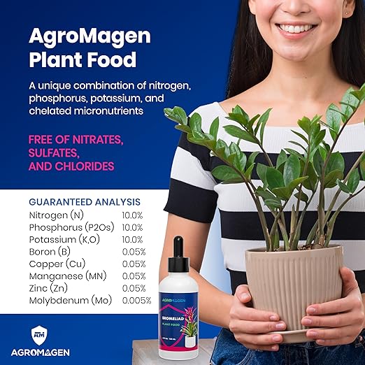 Plant Food with Essential Nutrients & Chelated Micronutrients, Liquid Fertilizer (4 fl.oz.) (Bromeliad)