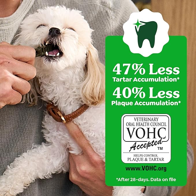 Greenies Veterinarian-Recommended Adult Natural Dental Dog Treats Regular Size, Original Flavor, 3 oz. Pack, 3 Count