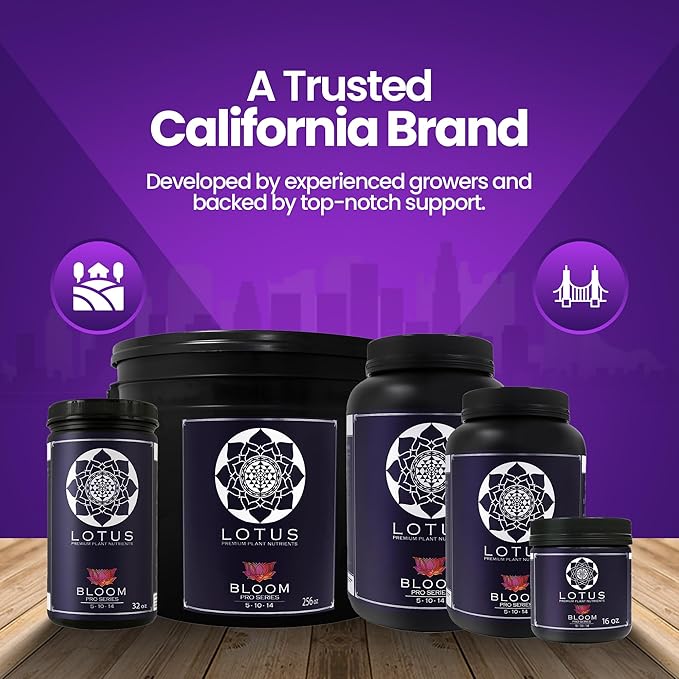 Bloom Pro Series - Hydroponic Plant Nutrients and Fertilizer, Water Soluble Plant Food, for Coco Coir Hydro and Soil, Enhances Flowering and Fruiting, Indoor and Outdoor Grows (256oz)