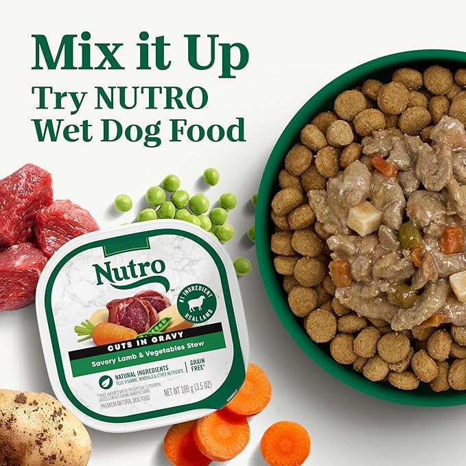 Nutro Natural Choice Senior Dog Food, Chicken & Brown Rice Recipe, 30 lb. Bag