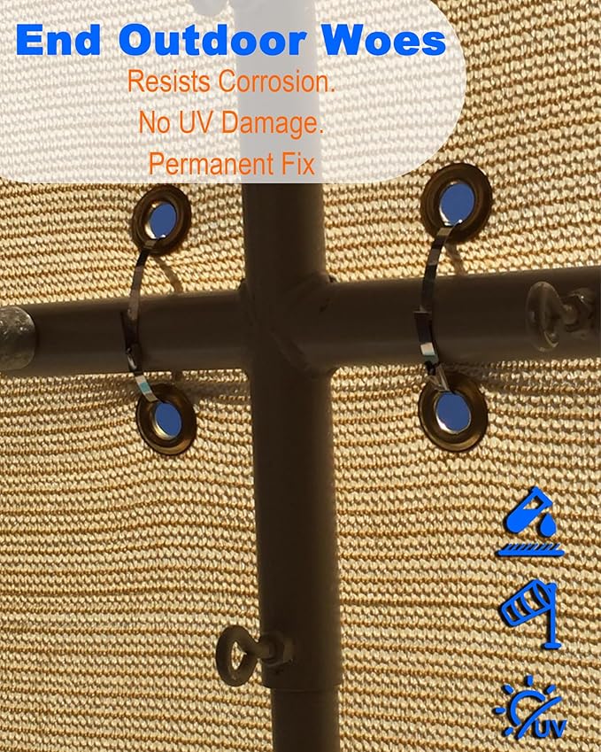 Metal Zip Tie Tool Kit: Heavy-Duty Stainless Steel Cable Tie Tensioner with 200PCS 11.8-Inch Self-Locking Metal Zip Ties for Fencing, Exhaust, Pipes & Industrial Repairs (200PCS+TOOL, SILVER)