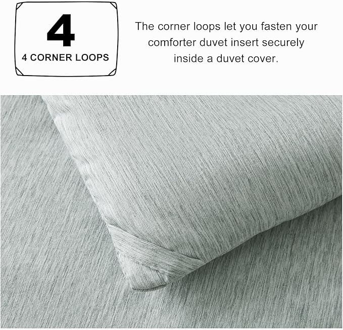 CozyLux King Size Comforter Set - 3 Pieces Sage Green Soft Luxury Cationic Dyeing Bedding Comforter for All Season, Breathable Lightweight Fluffy Boho Bed Sets with 1 Comforter and 2 Pillow Shams