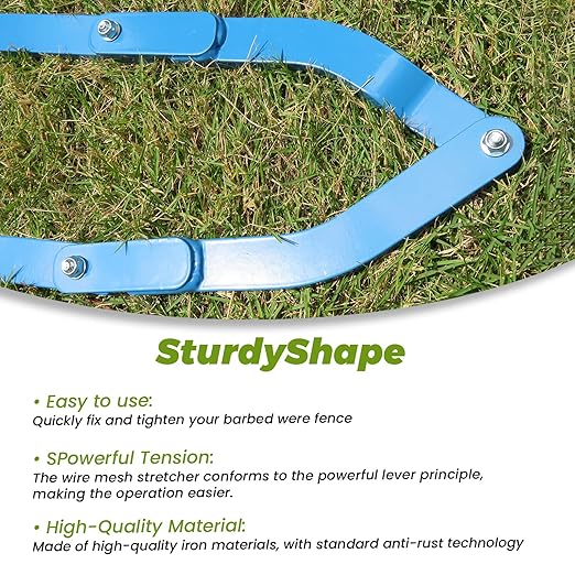 Fence Wire Fixer, Heavy Duty Fence Stretcher Repair Tool,Barb Wire Stretcher for Farms or Ranches