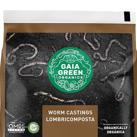 GAIA GREEN 30L Worm Castings Powder, Soil & Plant Fertilizer for Urban Gardens & Lawns