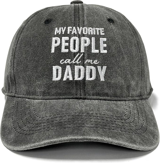 Adjustable Embroidery Baseball Hat for Men Women