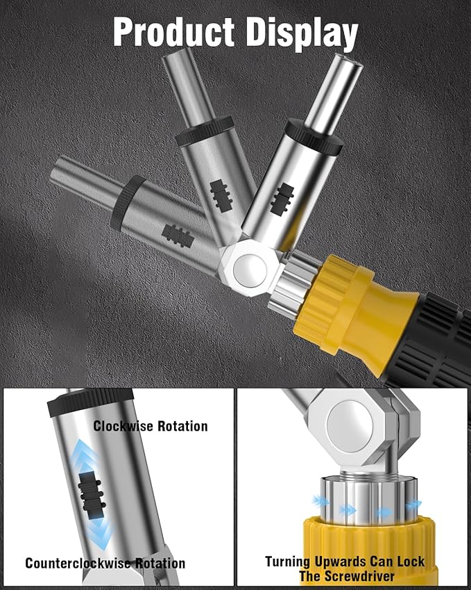 41Sets Magnetic Socket Wrench Screwdriver Set Multifunction Screwdriver Precision Set Tool Socket Wrench Combination Tool Kit