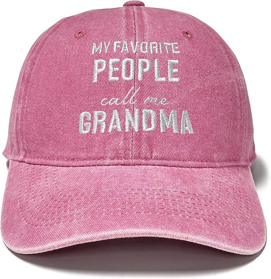 Adjustable Embroidery Baseball Hat for Men Women