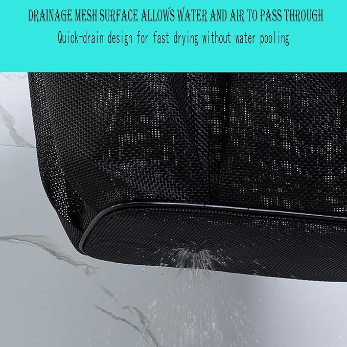 1Pcs Horse Grooming Bag Durable Horse Tool Bag with Pet Grooming Organizer for Horses, Dogs, and Other Pets (Black)