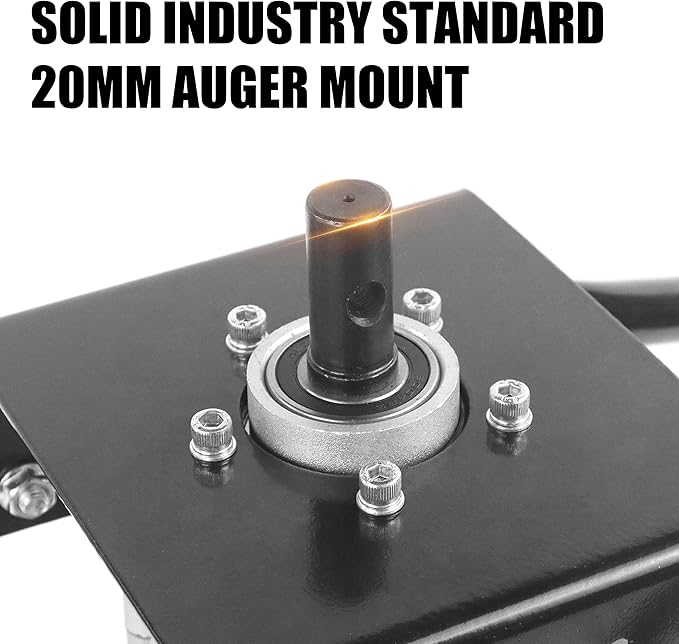 NEOTEC 72CC 2-Stroke Gas Powered Earth Auger Post Fence Hole Digger + 4" 6" 8" Auger Drill Bits, Petrol Drill Borer for Garden & Lawn, Digging