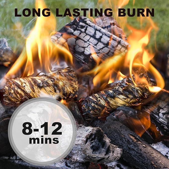 216 Pcs Fire Starter - Natural Fire Starters for Fireplace, Pellet Stove, Campfires, BBQ, Pizza Oven, Camping, Fire Pit &Chimney, Smoker, Fire Starters for Grill, Charcoal Starter