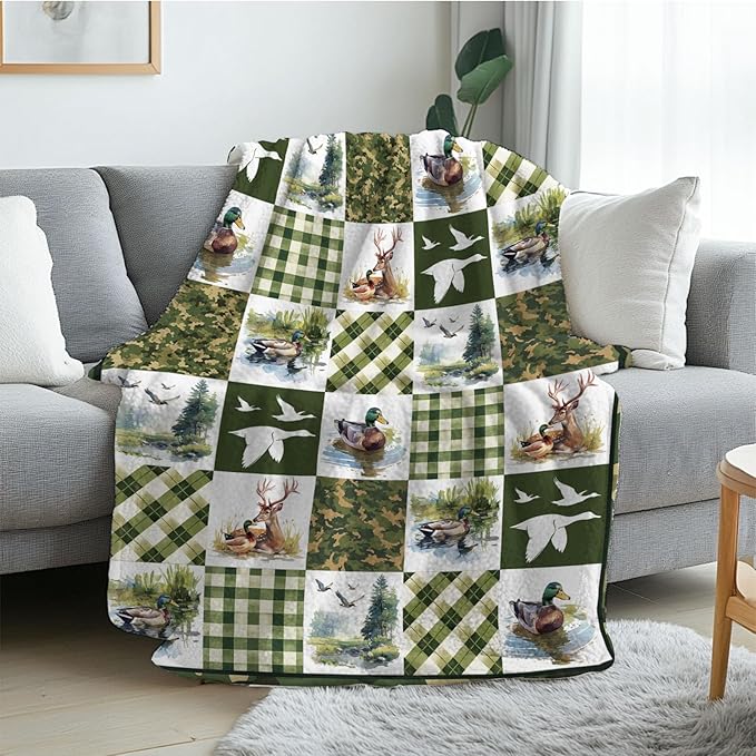 Duck Blanket Gifts for Girls Boys, Duck Birthday Gifts for Girls Kids, Warm Ducks Blanket for Women Girl, Birthday Blankets for Women, Gifts for Christmas Thanksgiving Day 40x50in