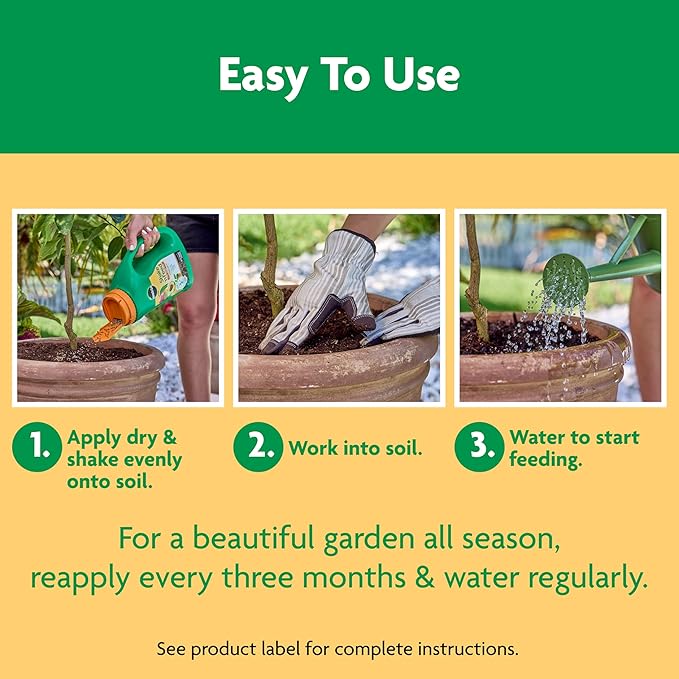 Miracle-Gro Shake 'N Feed Continuous Release Citrus, Avocado & Mango Plant Food, 4.5 lb.