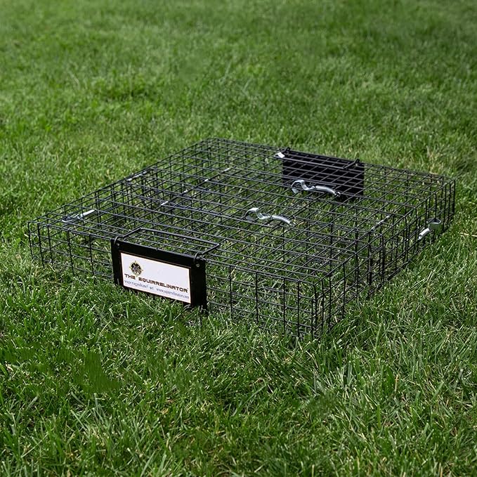 Rugged Ranch 4 Pack Squirrel Traps, Catch & Release Cage, Squirrelinator