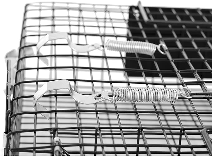 Rugged Ranch 2-Pack Chipmunkinator Multi-Catch Chipmunk Trap, Wire Cage, 14.5"x4"x14.5" Each - Live Catch-and-Release, 2-Door Humane Rodent Control, No-Poison Outdoor Use