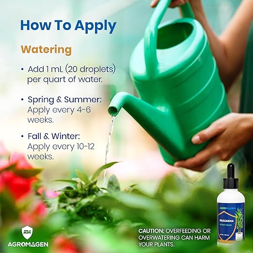 Plant Food with Essential Nutrients & Chelated Micronutrients, Liquid Fertilizer (4 fl.oz.) (Dracaena)