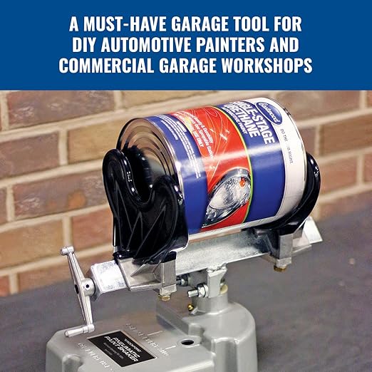 Rockwood Pneumatic Paint Shaker | Heavy Duty Air Powered Paint Can Shaker Machine for Automotive and House Paints | Easy to Operate and Fits Standard 1 Pint - 1 Gallon Round Paint
