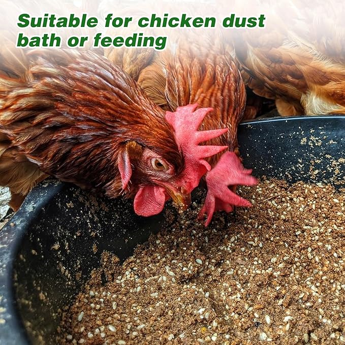 3Pcs Heavy Duty Rubber Feeder Pan, 12Q/3Gal Horses Feed Pan, Large Feed Bucket for Animal Feeding, Livestock Water Bowl Chicken Dust Bath Tub for Horse Goat Pig Dog Farm Livestock Poultry