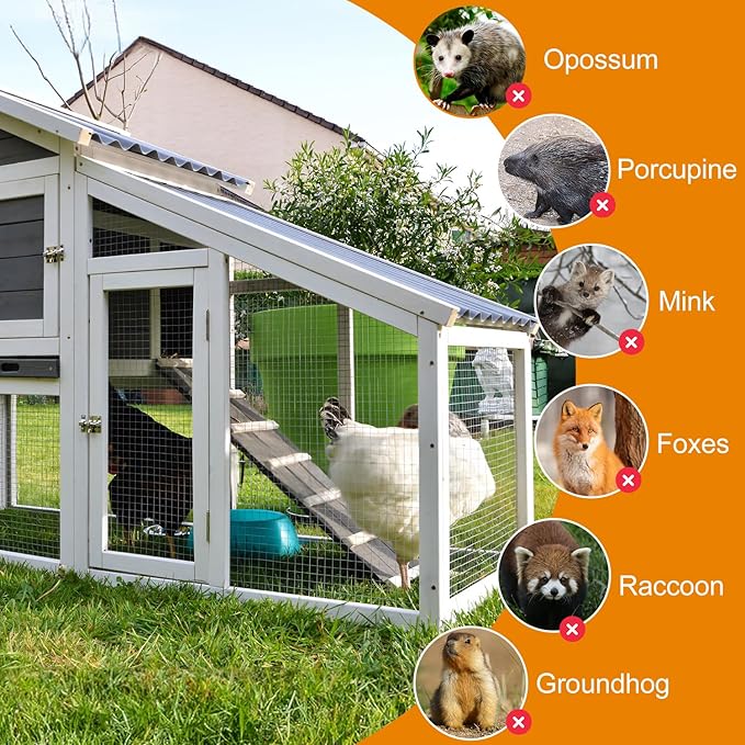 16in x 50ft 19 Gauge 1/2 Inch Hardware Cloth - Double Hot-Dipped Galvanized After Welding Steel Mesh - Duty Rust Proof Fencing for Gardens, Chicken Coops & Poultry Animal Netting Cage Screen