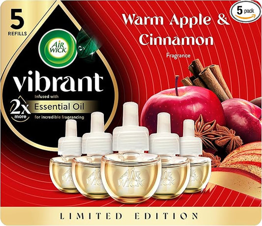 Air Wick Scented Oils 0+5 Warm Apple & Cinnamon